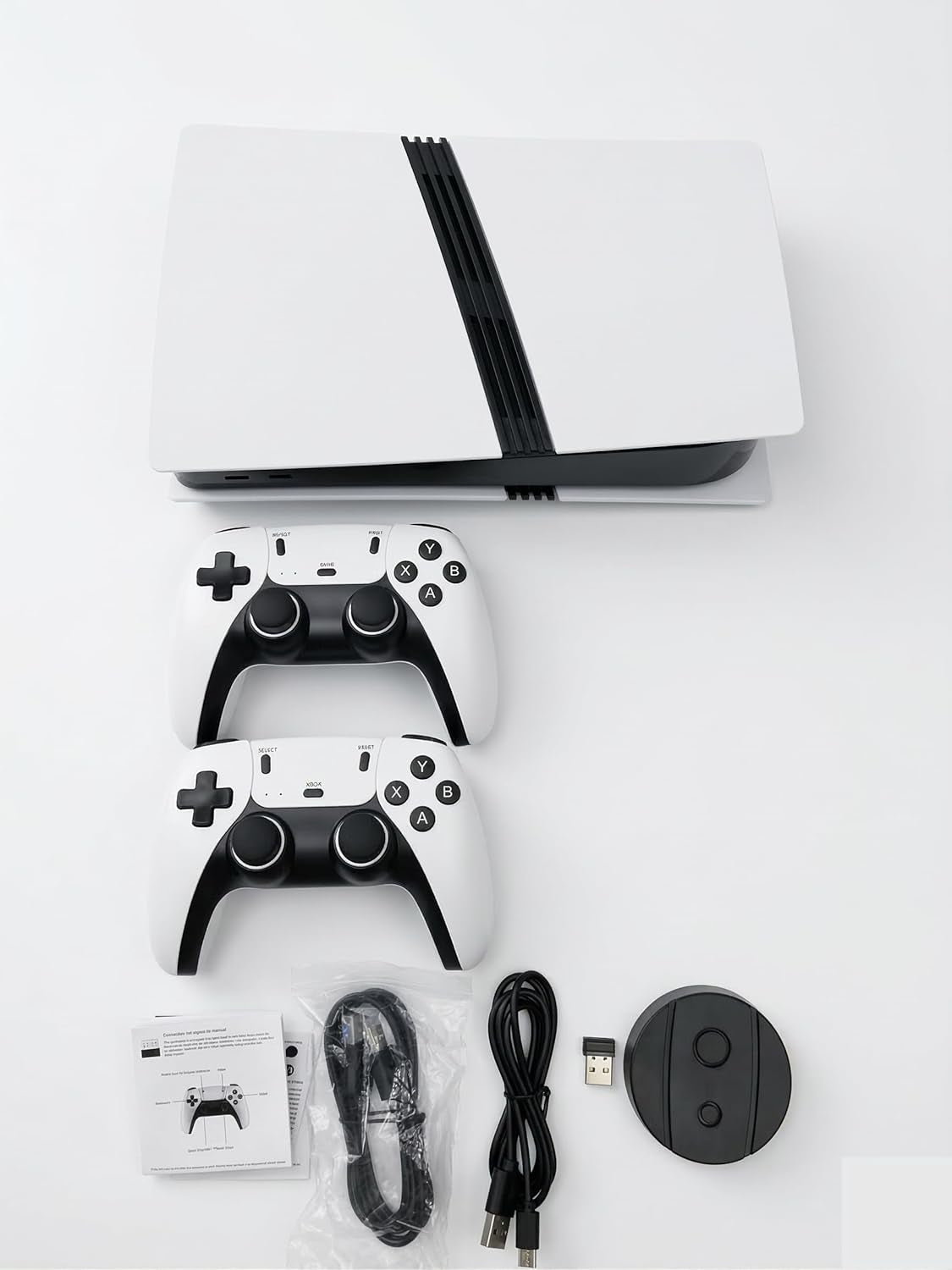 GS5 Pro 4K Retro Gaming Console | 30,000+ Classic Games | 64GB Storage | Plug & Play HDMI Game Stick | 2 Wireless Controllers | Works on TV, PC & Projector — CocoKart™