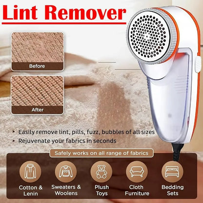 Electric Lint Remover for Clothes | Fabric Shaver & Dust Remover for Woolen Sweaters, Shirts, Jackets & Upholstery – CocoKart™