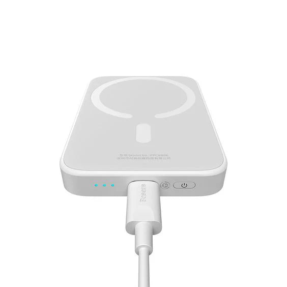 MagSafe Wireless Power Bank 5000mAh | Portable Magnetic Charger (15W Fast Charging) – CocoKart™