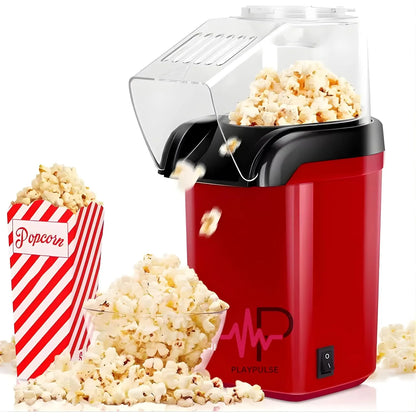Oil-Free Popcorn Maker (1200W) | Electric Hot Air Popper Machine for Healthy Popcorn at Home – CocoKart™
