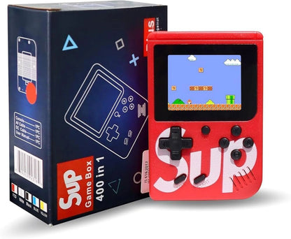 400-in-1 Retro Handheld Video Game Console | Rechargeable Pocket Game Box with TV Output for Kids – CocoKart™