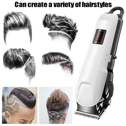 Rechargeable Hair Trimmer for Men | Waterproof Beard & Hair Clipper with USB Charging & 4 Combs – CocoKart™