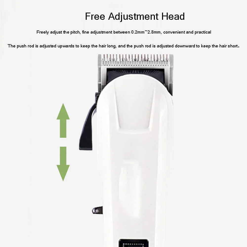 Rechargeable Hair Trimmer for Men | Waterproof Beard & Hair Clipper with USB Charging & 4 Combs – CocoKart™