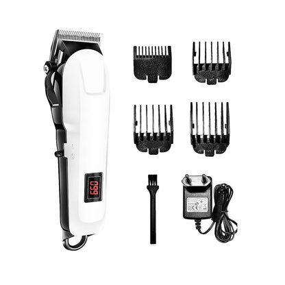 Rechargeable Hair Trimmer for Men | Waterproof Beard & Hair Clipper with USB Charging & 4 Combs – CocoKart™
