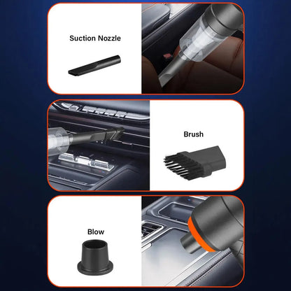 Portable Car Vacuum Cleaner | Cordless 3-in-1 Vacuum, Air Duster & Inflator with 12000Pa Power – CocoKart™